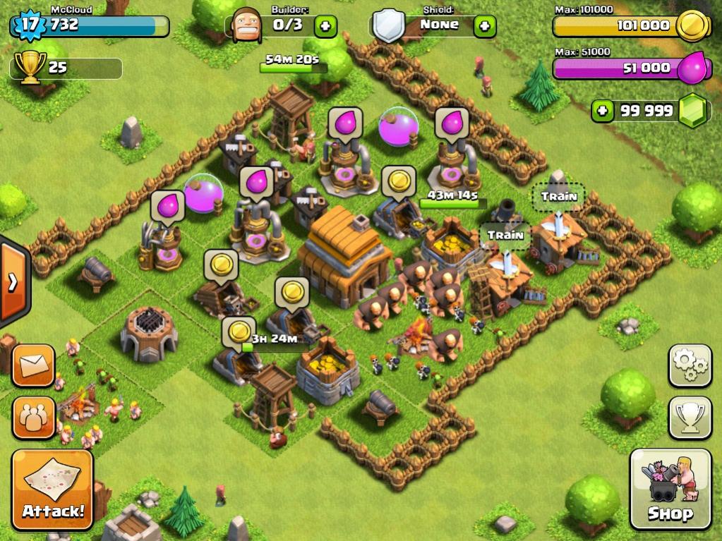 Astuces Clash of Clans triches ios android sans telechargement et sans