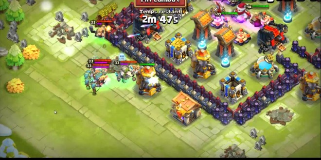 Astuces Clash de Châteaux triche android pour gemmes